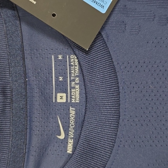Nike Navy Vaporknit Top NWT - Picture 2 of 4